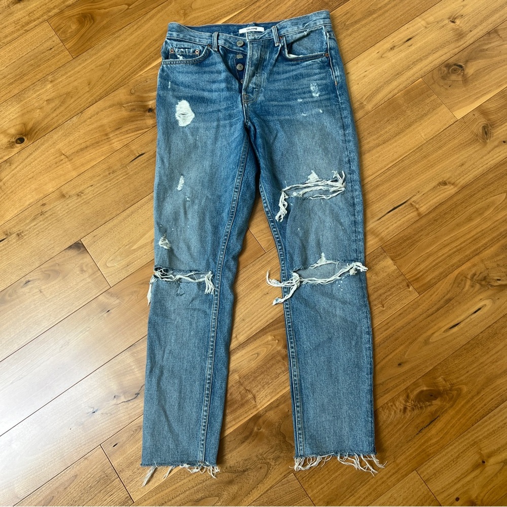 GIRLFRIEND DENIM KAROLINA JEANS IN A LITTLE MORE LOVE